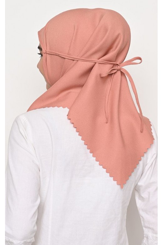 Bergo Sameera Hijab Instant Lasercut Old Rose